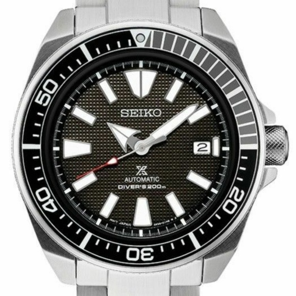New Seiko SRPB51 Prospex Samurai Stainless Steel